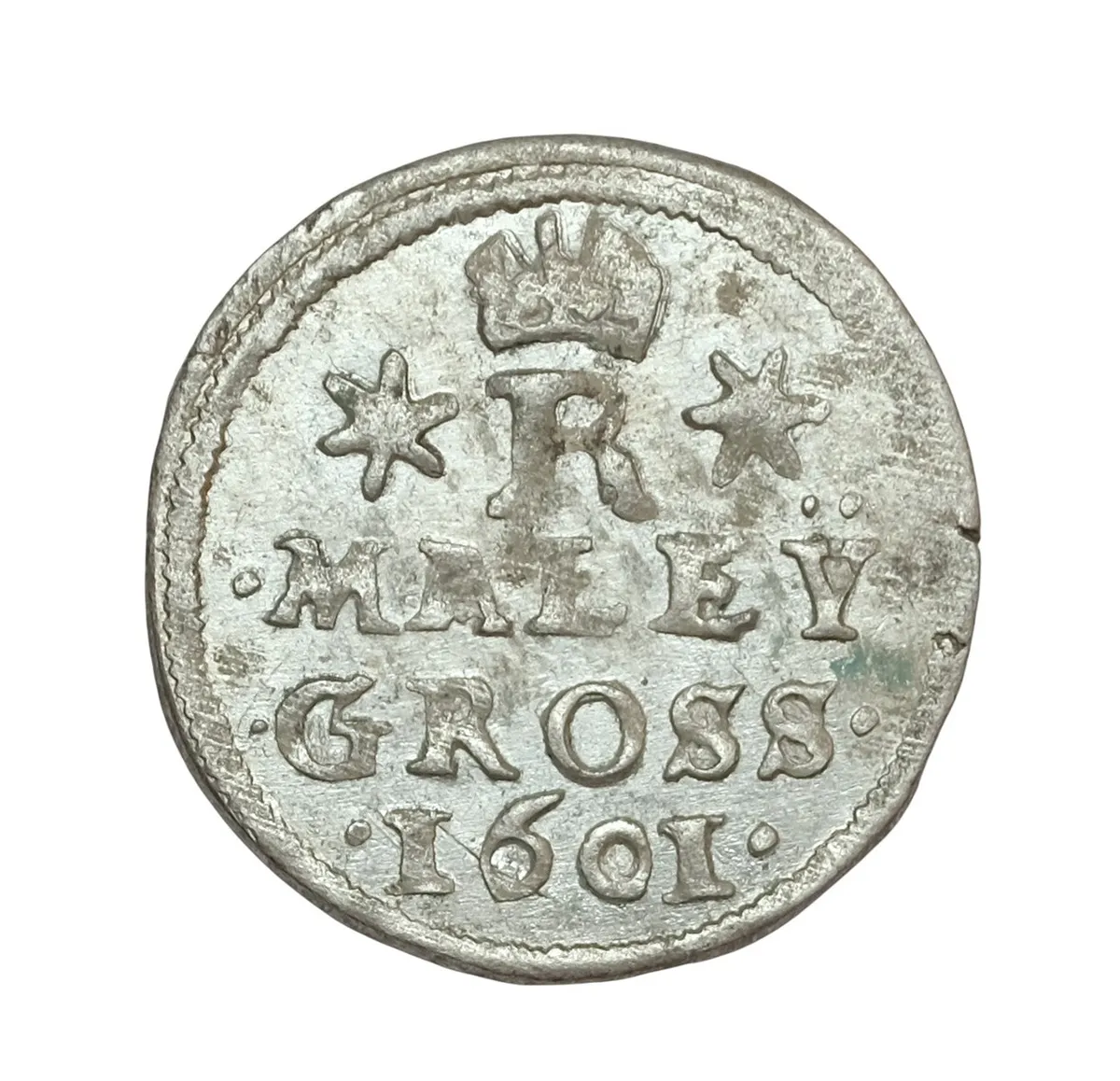 Malý groš 1601 Rudolf II.